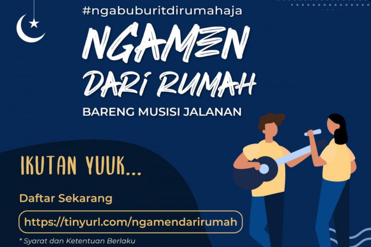 Kuliah musik online "Ngamen dari Rumah" menghadirkan Tompi dan Ridho Slank