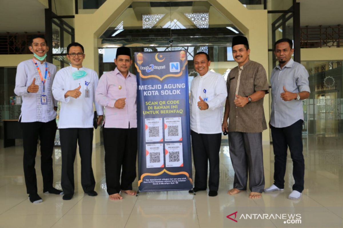 Bank Nagari mudahkan masyarakat berinfaq dengan barcode Code QR