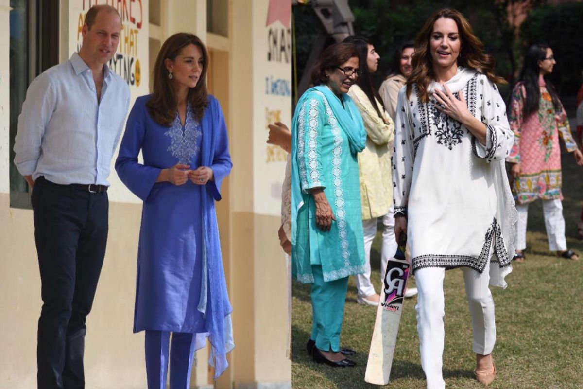 Inspirasi gaya Idul Fitri, shalwar kameez ala Kate