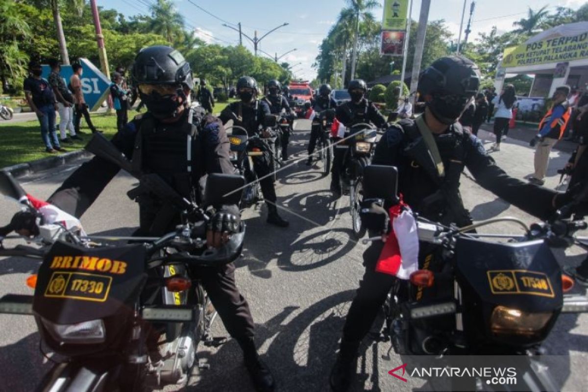 Sejumlah jalan di Palangka Raya ditutup selama PSBB