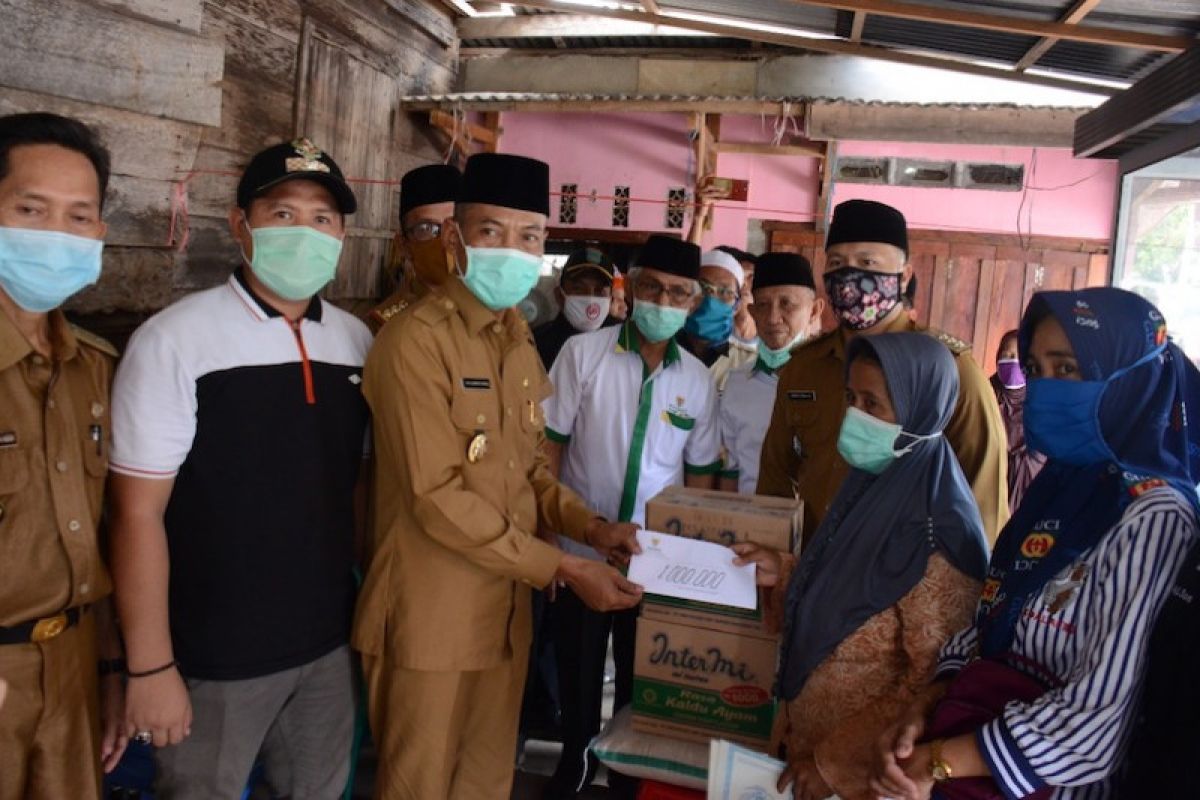 Pemkab OKI santuni keluarga ABK meninggal dan jenazah dilarung ke laut