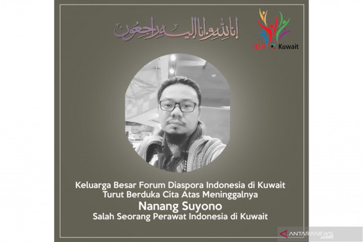 Seorang WNI profesi perawat di Kuwait meninggal dunia karena COVID-19