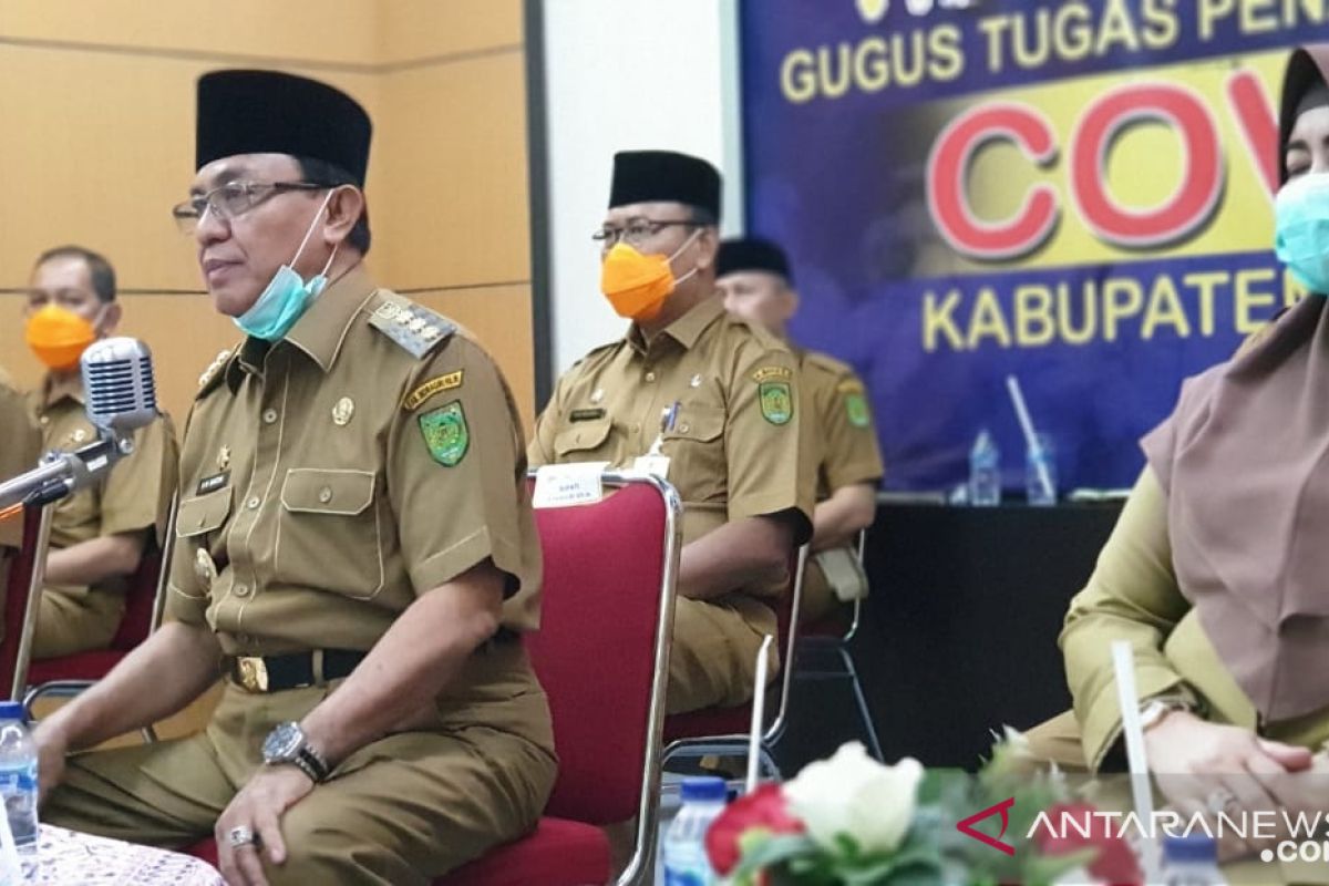 Pasca libur Idul Fitri, Bupati sapa Camat Se- Inhil