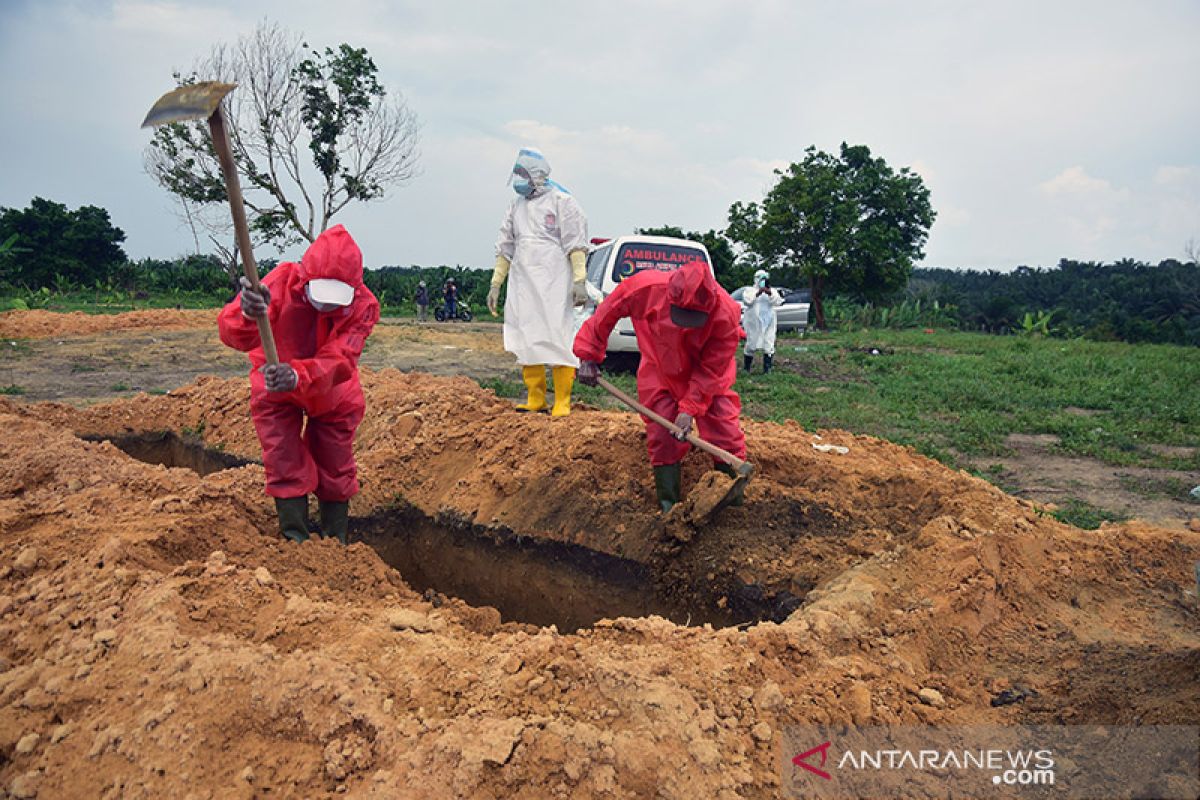 Satu pasien positif COVID-19 di Kotawaringin Barat meninggal