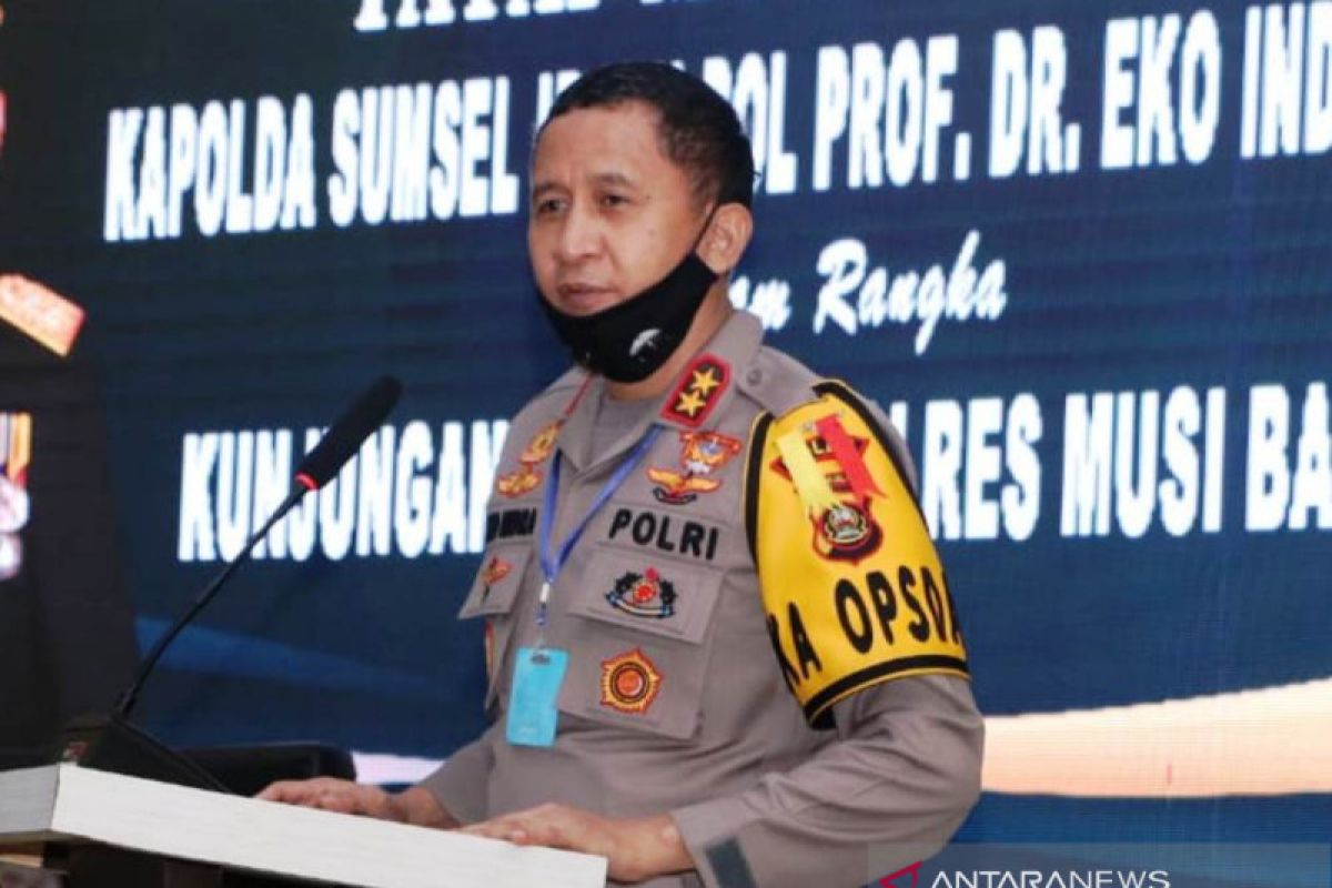 Polda Sumsel tegakkan aturan penumpang selama pemberlakuan PSBB