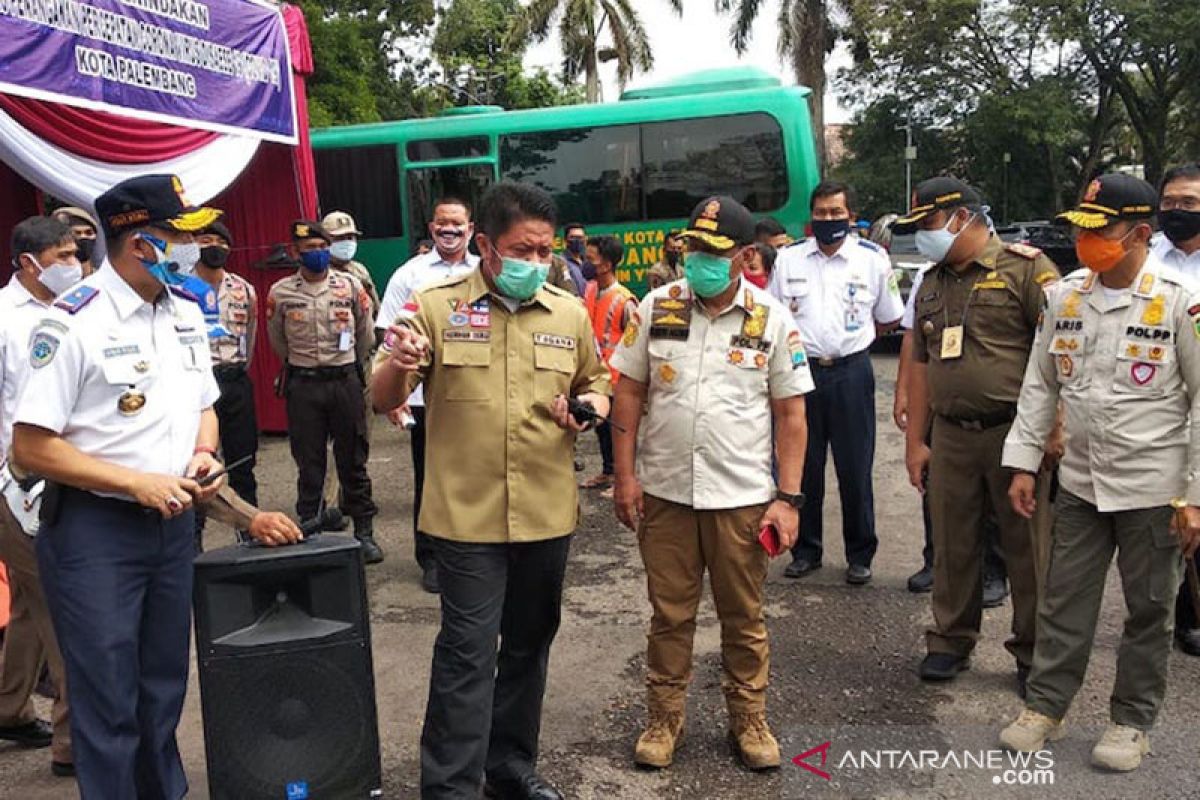 Pemerintah evaluasi penerapan PSBB di Kota Palembang menuju normal baru