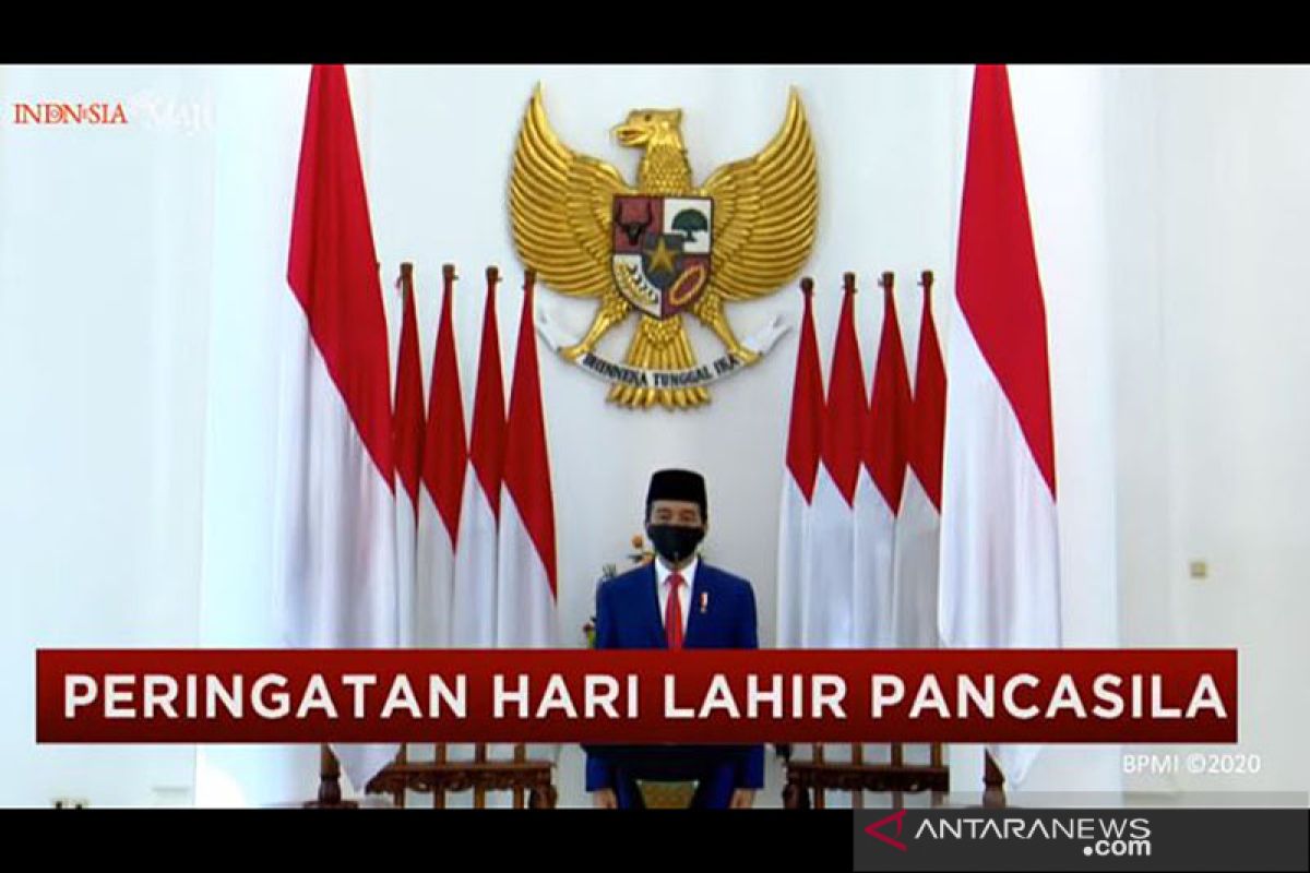 Pancasila dan bersatu melawan pandemik