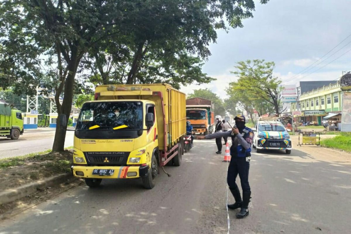 Titik cek poin di Palembang dikurangi selama PSBB tahap dua