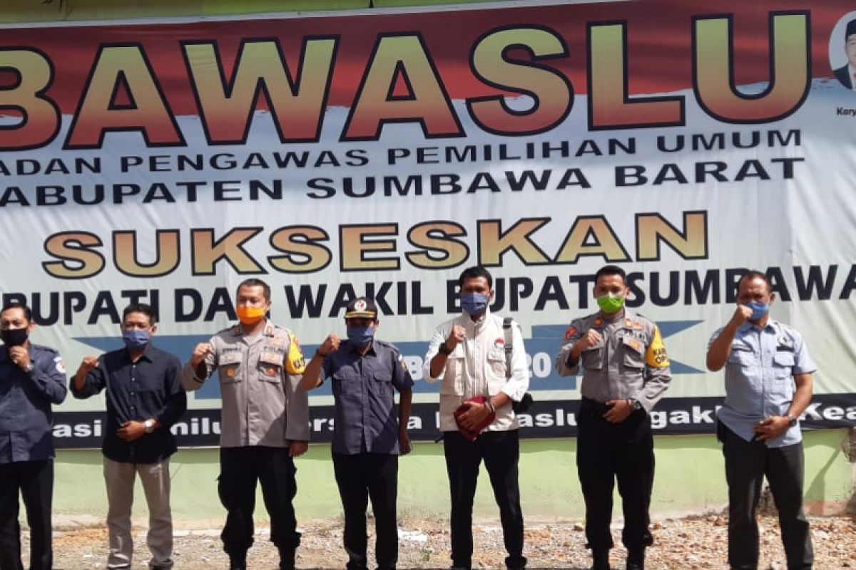 Kapolres dan Bawaslu KSB minimalisir pelanggaran dan konflik Pilkada 2020 di masa Covid-19