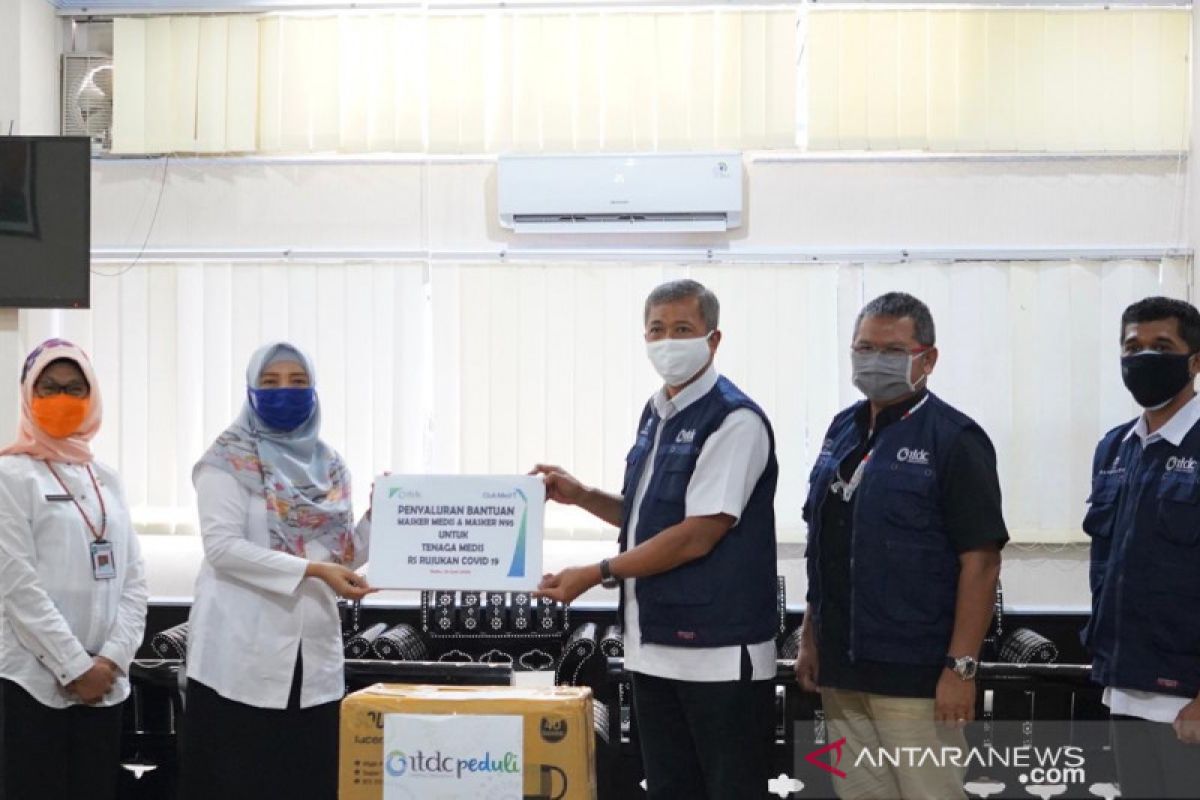 ITDC sumbangkan 21 ribu masker kepada 11 rumah sakit di Bali-NTB