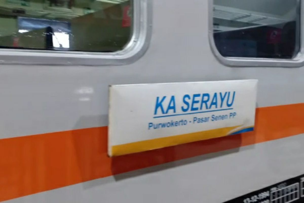 KA Serayu Pagi relasi Purwokerto-Kiaracondong-Pasarsenen beroperasi kembali