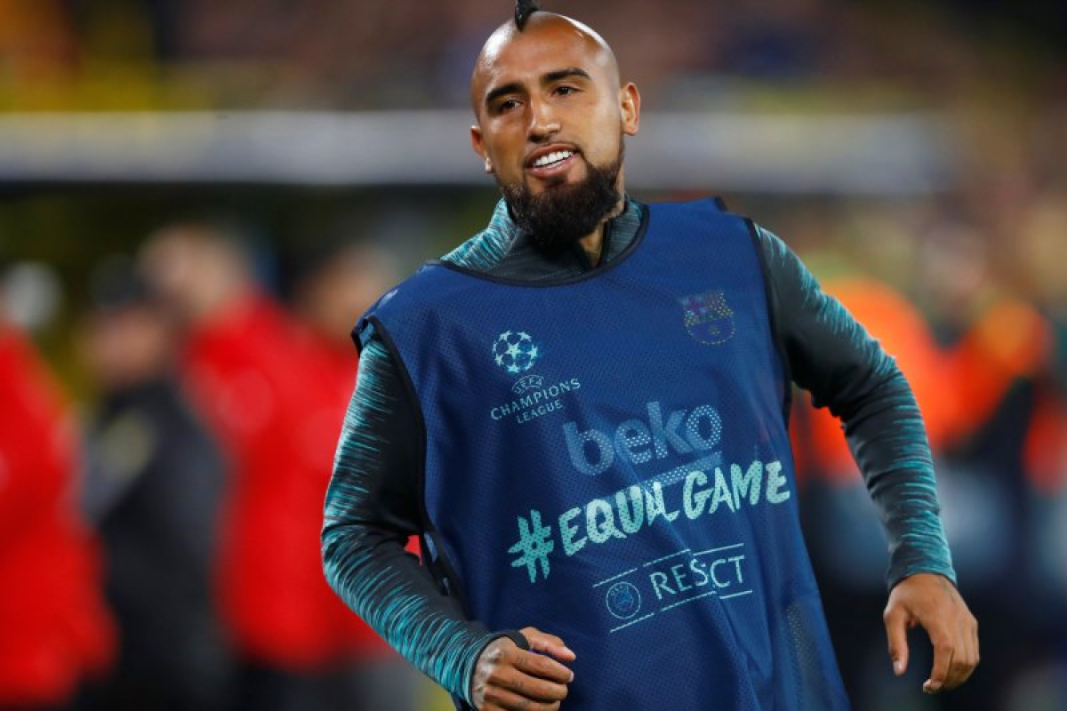 Vidal tegaskan Barca tak gentar melawan Bayern