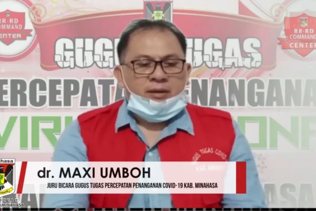 Tombulu dan Pineleng terbesar kasus baru COVID, Tondano Timur akhirnya terpapar