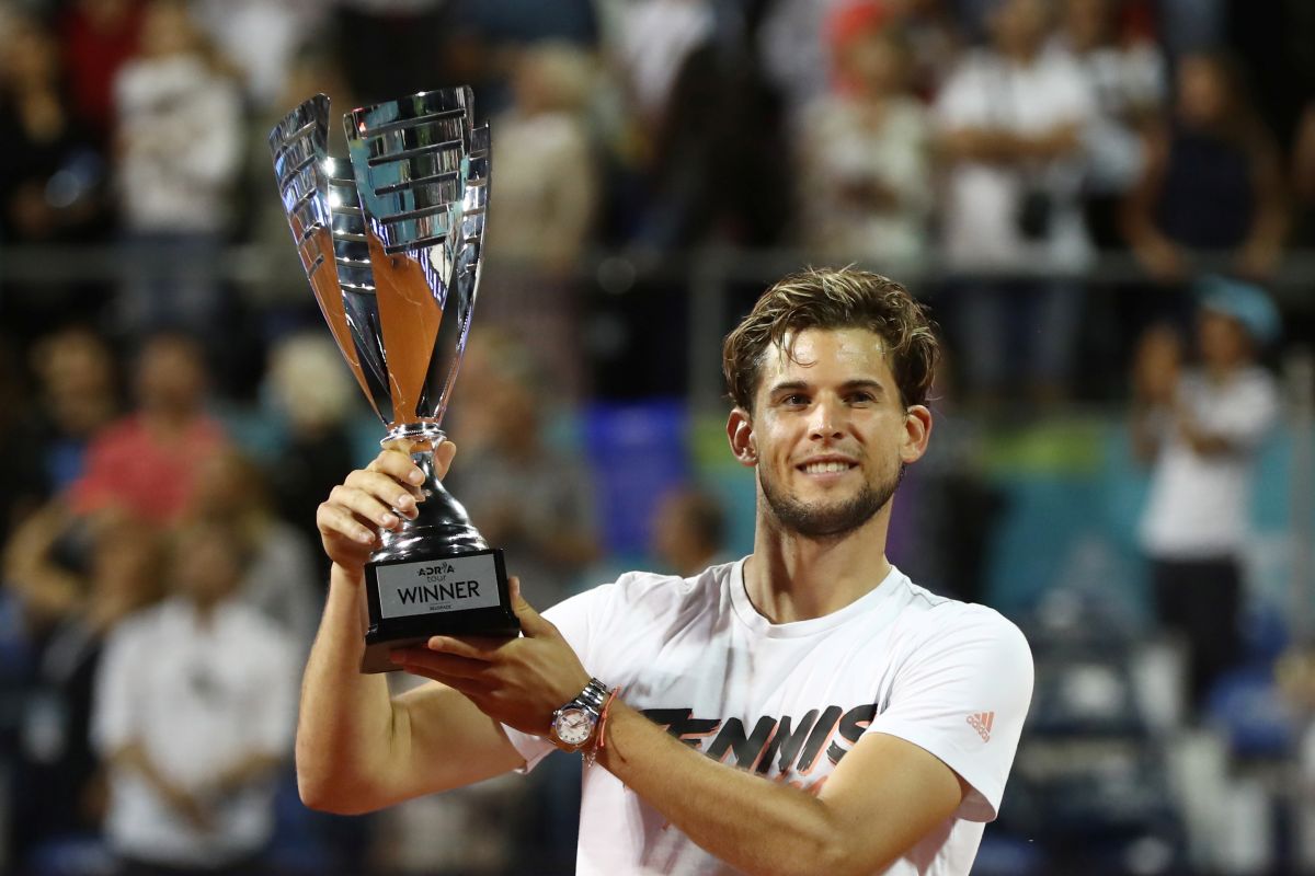 Thiem juara di Belgrade, Djokovic hanyut dalam emosi