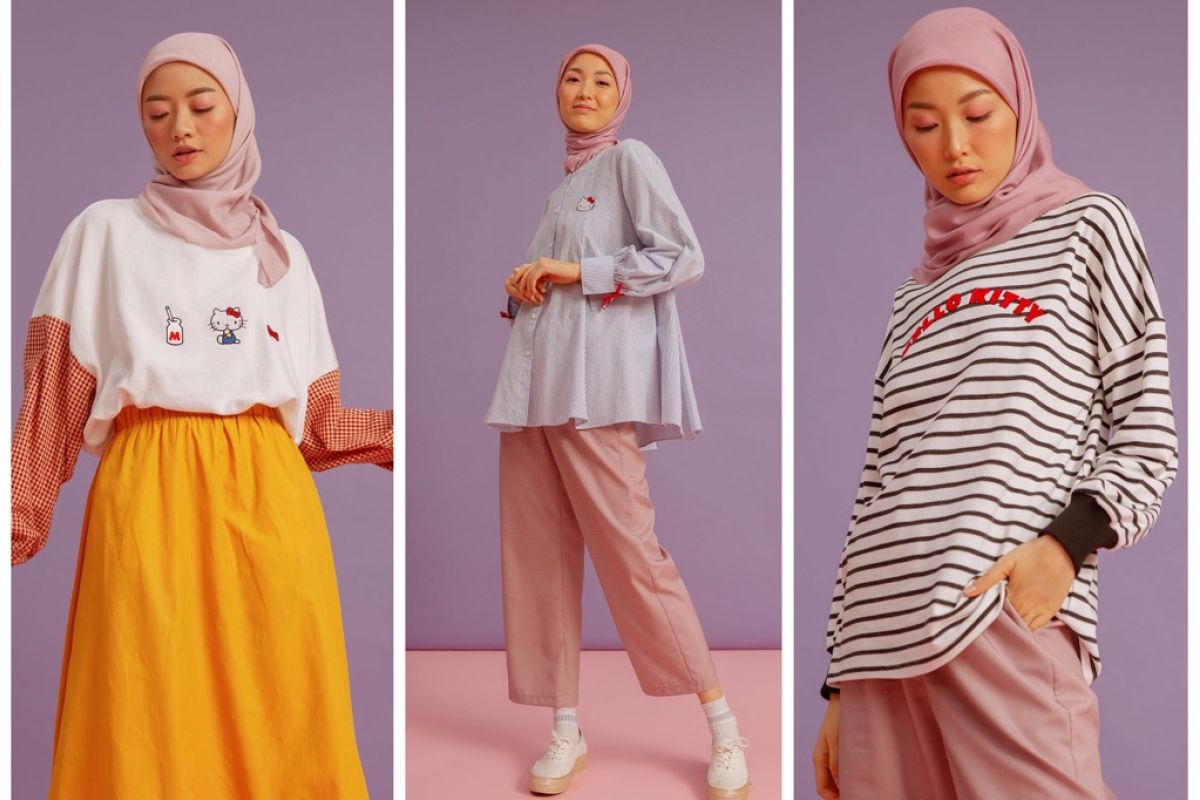 HijabChic meluncurkan koleksi kolaborasi dengan Hello Kitty