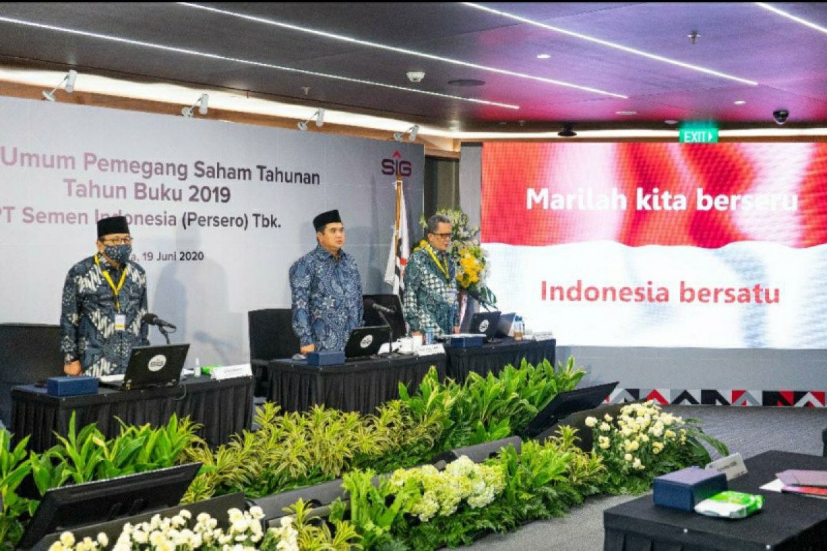 Semen Indonesia catat kenaikan pendapatan 31,5 persen pada 2019