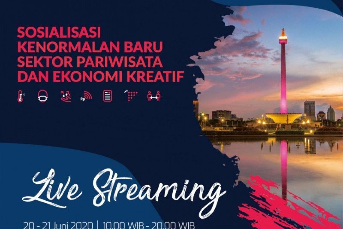 Kemenparekraf tayangkan sosialisasi menuju era normal baru pariwisata via youtube