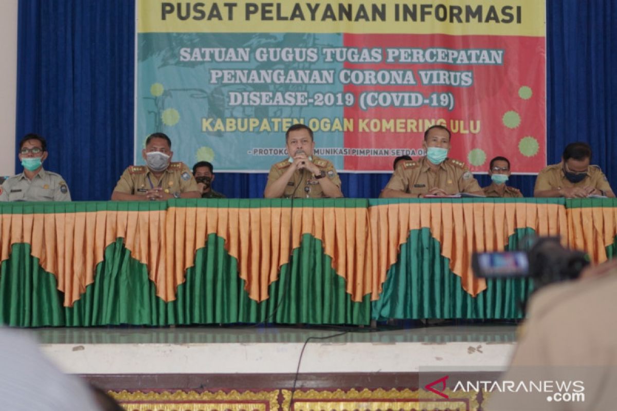 Kabupaten OKU nihil kasus positif COVID-19, kembali ke zona hijau