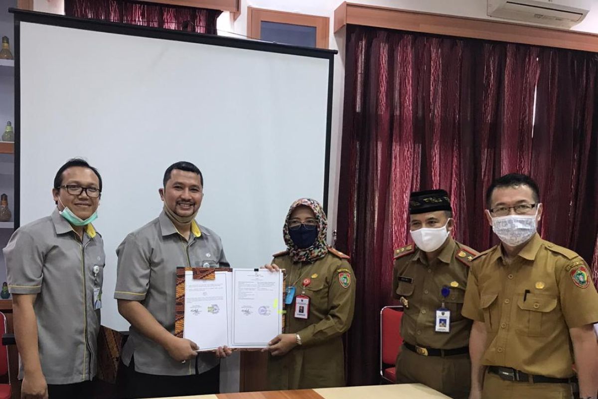 BPJAMSOSTEK tandatangani MoU dengan Dinas Tanamanan Pangan, Holtikuktura dan Pertanian Kalteng