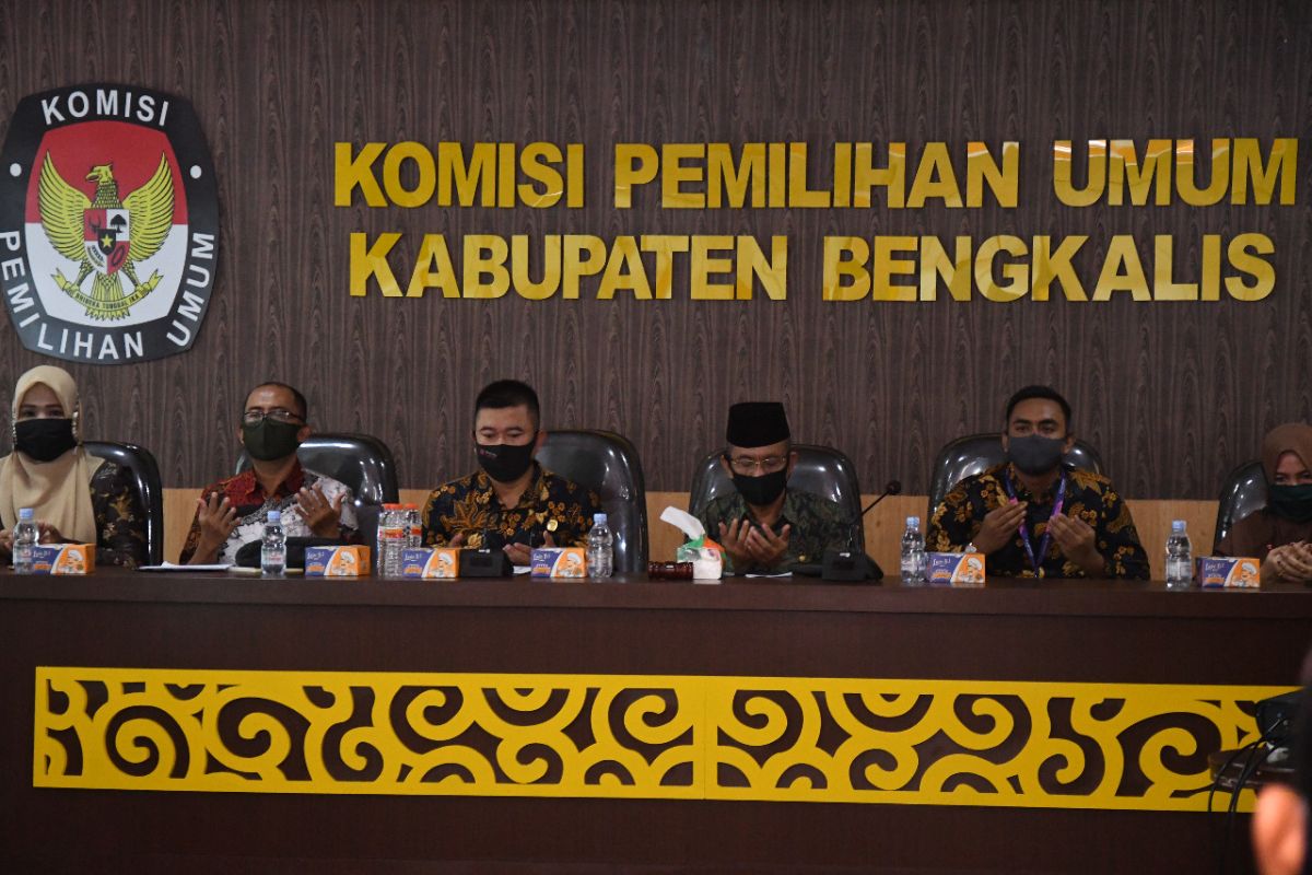 KPU Bengkalis larang calon bawa massa saat mendaftar