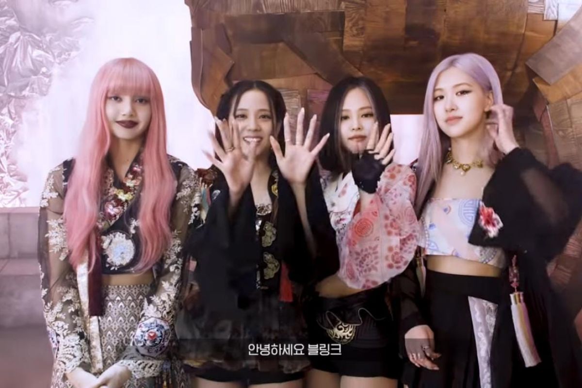 BLACKPINK tampil perdana di "Jimmy Fallon", kenakan Hanbok modern