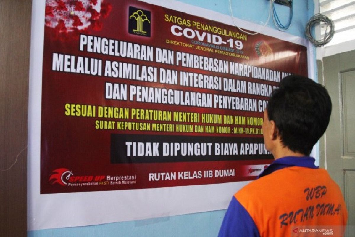 Hasil tes cepat, lima pegawai Rutan Dumai Reaktif COVID-19