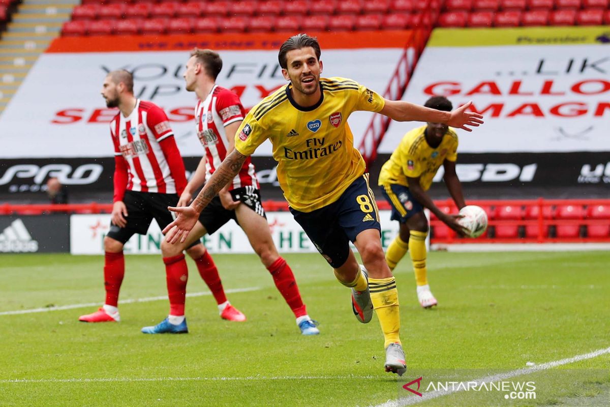 Arsenal susah payah lewati Sheffield ke semifinal Piala FA