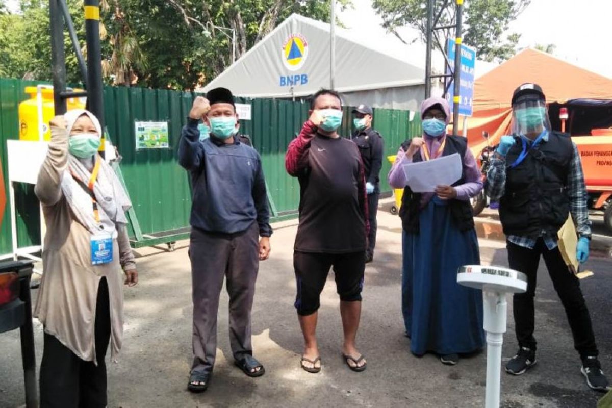 72,9 persen pasien di RS Lapangan Surabaya sembuh