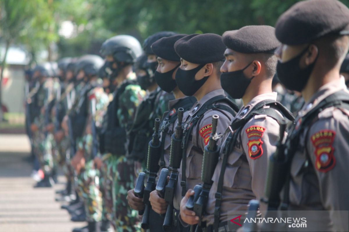 Polda Gorontalo kirim  100 personel BKO ke Papua