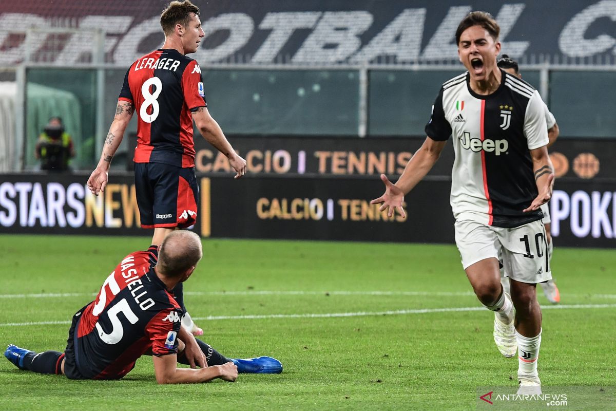 Liga Italia, Juventus kembali unggul empat poin setelah tundukkan Genoa