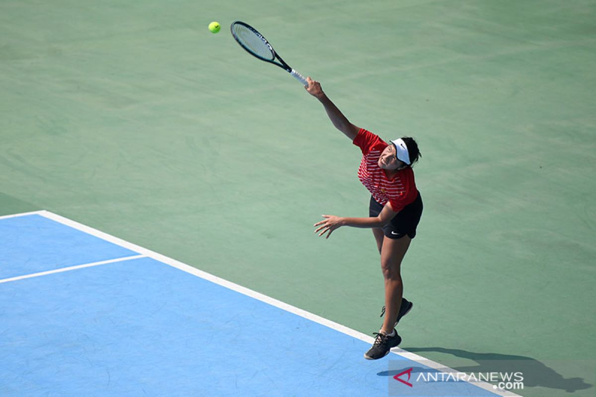 Jessy Rompies buat kejutan kalahkan unggulan pertama di ITF World Tennis Landisville