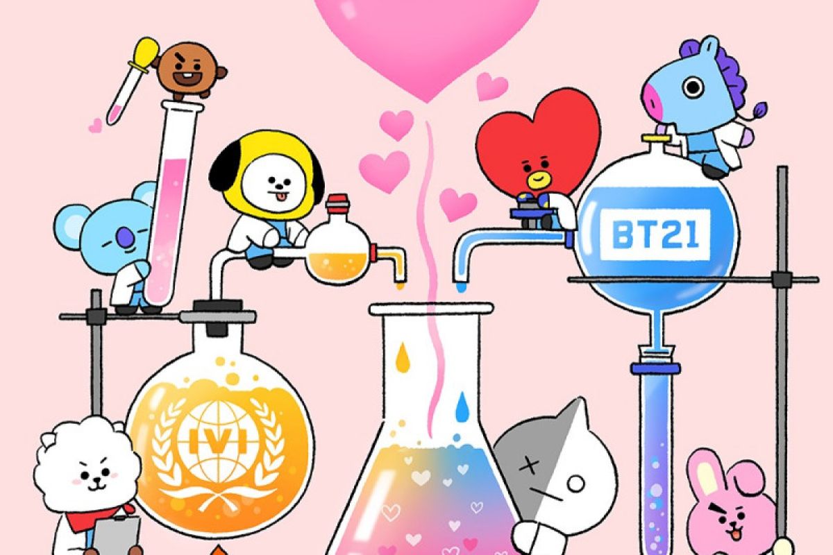 LINE luncurkan stiker donasi BT21 kerjasama dengan IVI