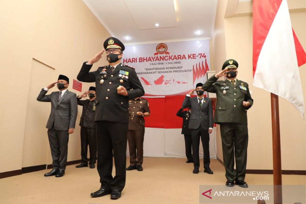 Bupati Bantaeng hadiri peringatan ke-74 Hari Bhayangkara