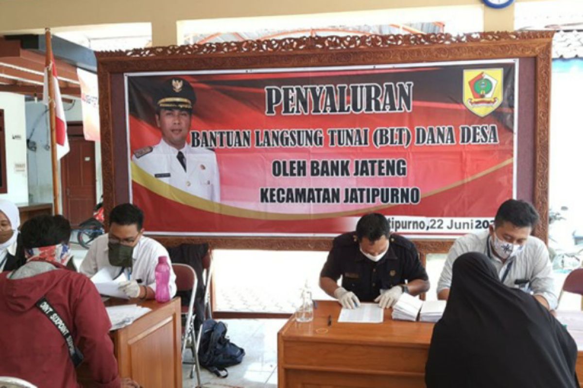 Pemkab Wonogiri dan Bank Jateng salurkan BLT-DD tahap kedua