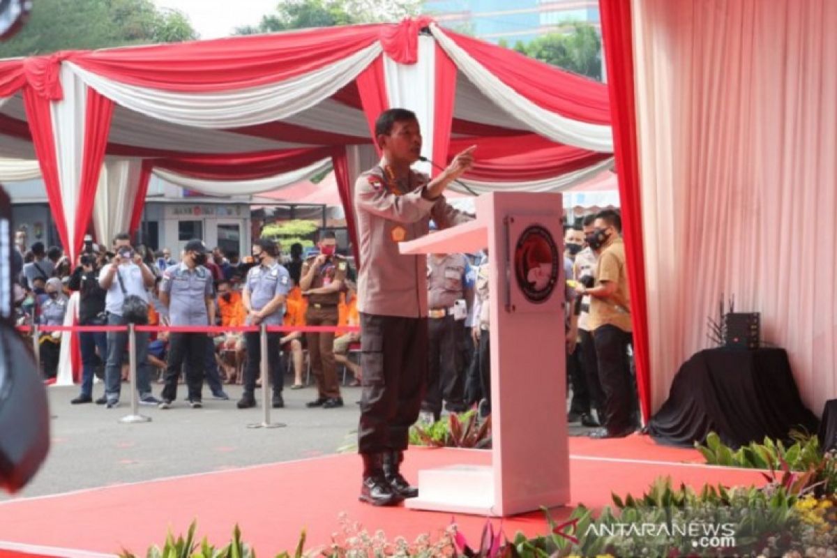 Kapolri Jenderal Polisi Idham Azis: Oknum polisi terlibat narkoba wajib dihukum mati