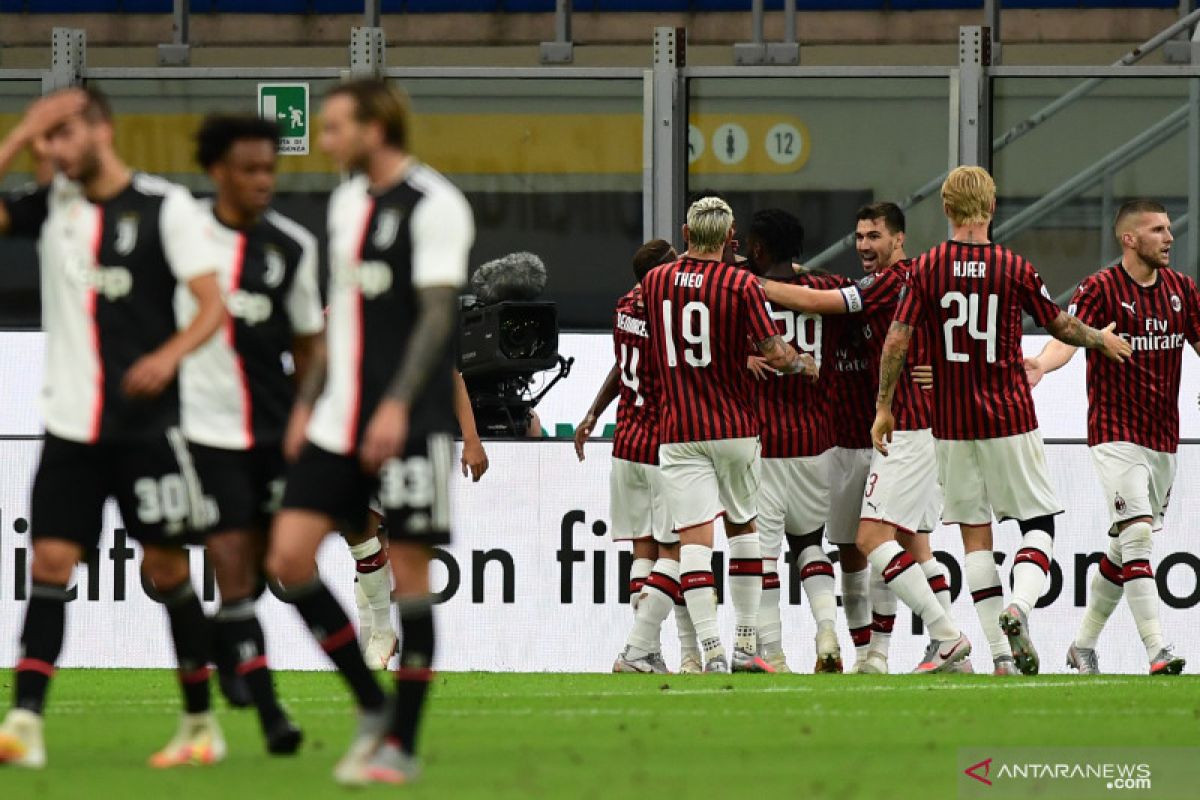 Sempat tertinggal, Milan hajar Juventus di San Siro