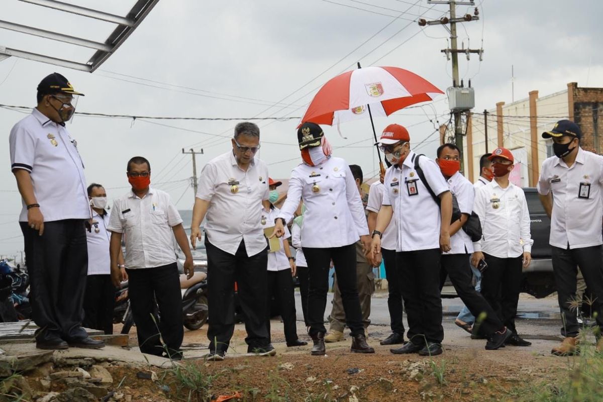 Pemkab Tulangbawang lebarkan Jalan Ethanol