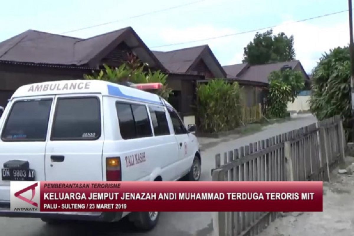 Jenazah terduga teroris yang ditembak di Sukoharjo telah diambil keluarganya