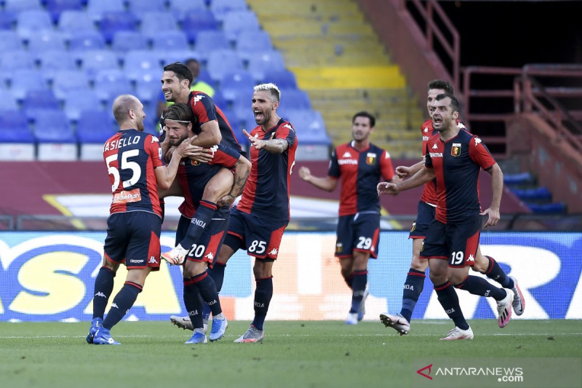 Hasil dan klasemen Liga Italia, Genoa keluar dari zona merah