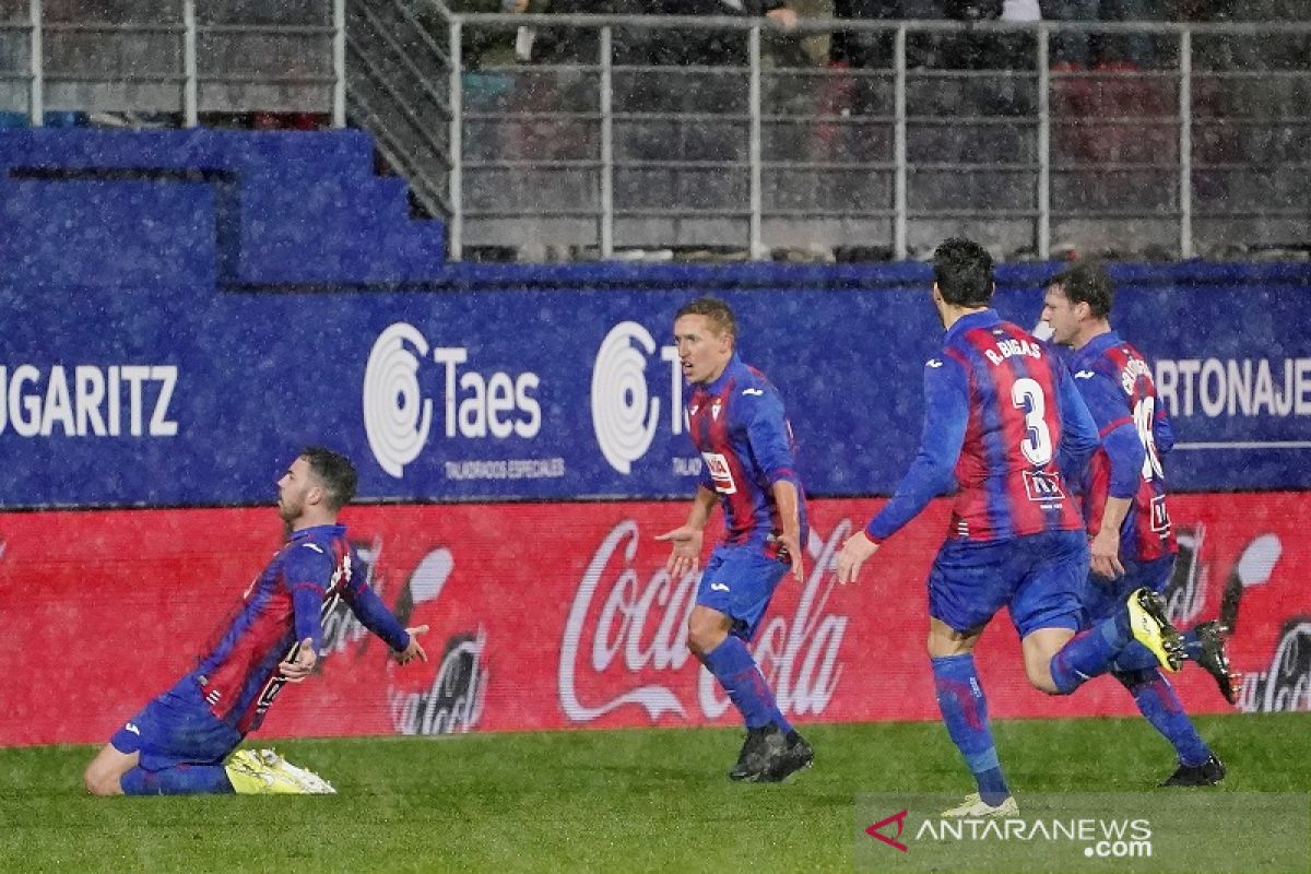 Tekuk Espanyol 2-0, Eibar tegaskan jarak aman hindari degradasi