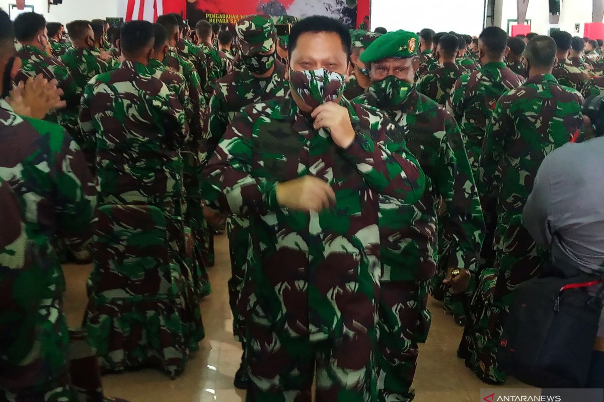 Ratusan prajurit TNI-AD kembali dikirim ke Papua Barat