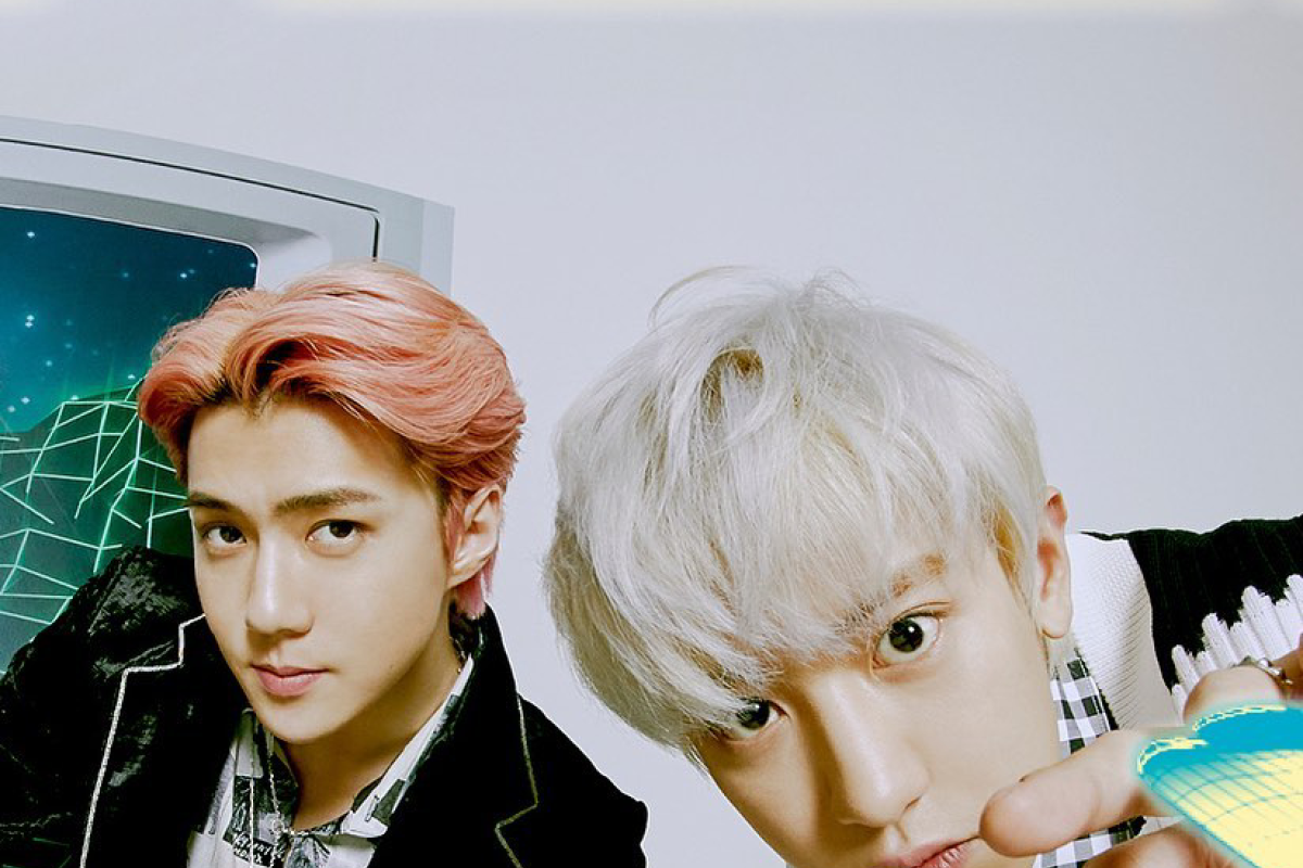 EXO-SC tampil serba putih di EXO-SC BACK TO BACK FANCON" Jakarta