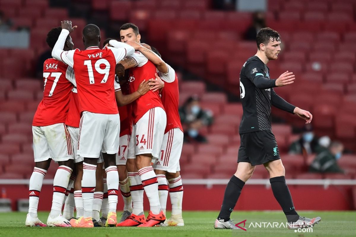 Liga Inggris, dua blunder buat Liverpool tersungkur di kandang Arsenal