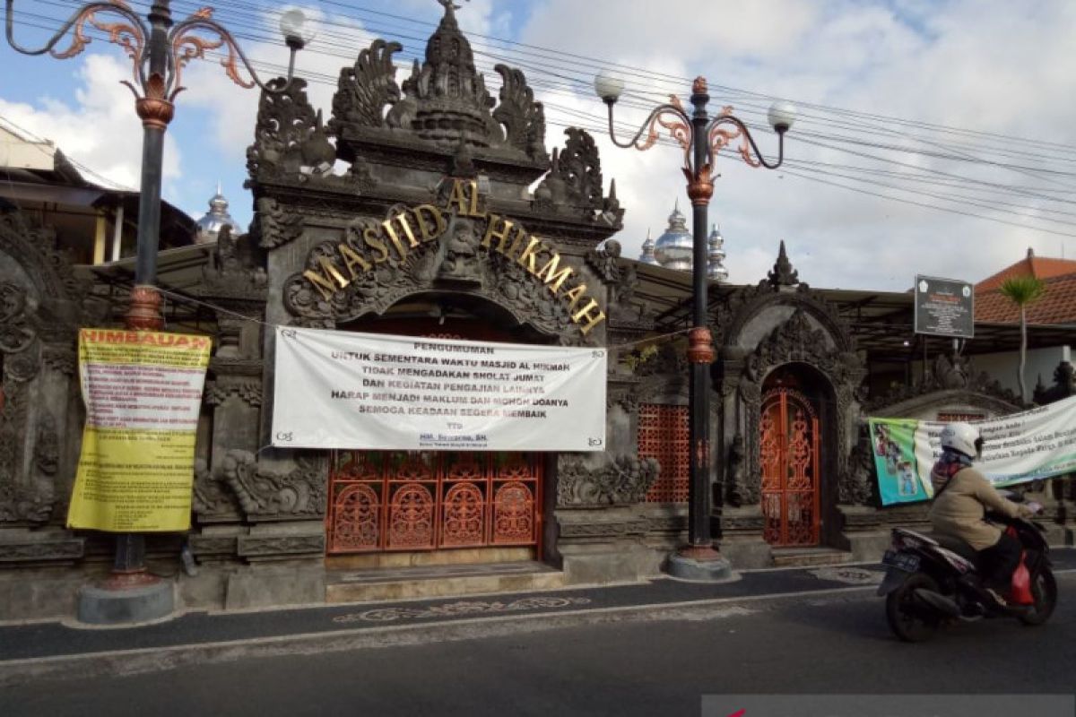 Arsitektur (Hindu) Bali di Masjid Al-Hikmah Soka Denpasar