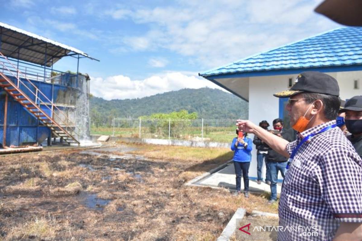 Gubernur apresiasi pengerjaan proyek swakelola sungai di Lore