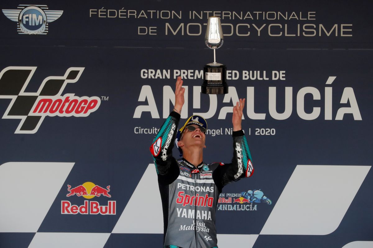 Quartararo incar  'hattrick' bersejarah di Brno