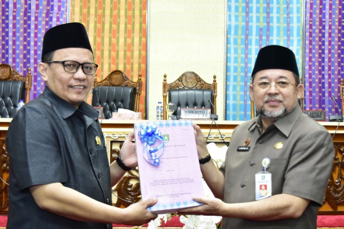 Target Rp3,9 triliun,  Plh Bupati Bengkalis sampaikan Ranperda APBD 2019