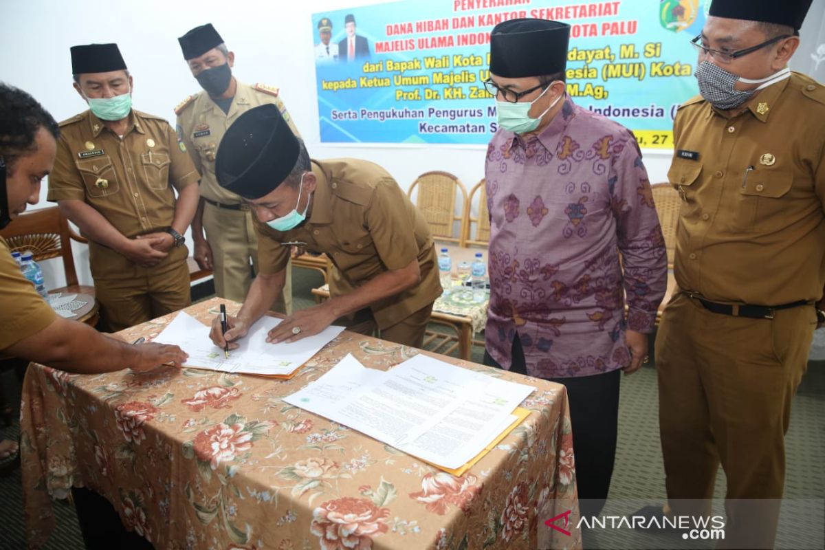 Pemkot Palu hibahkan aset daerah untuk MUI