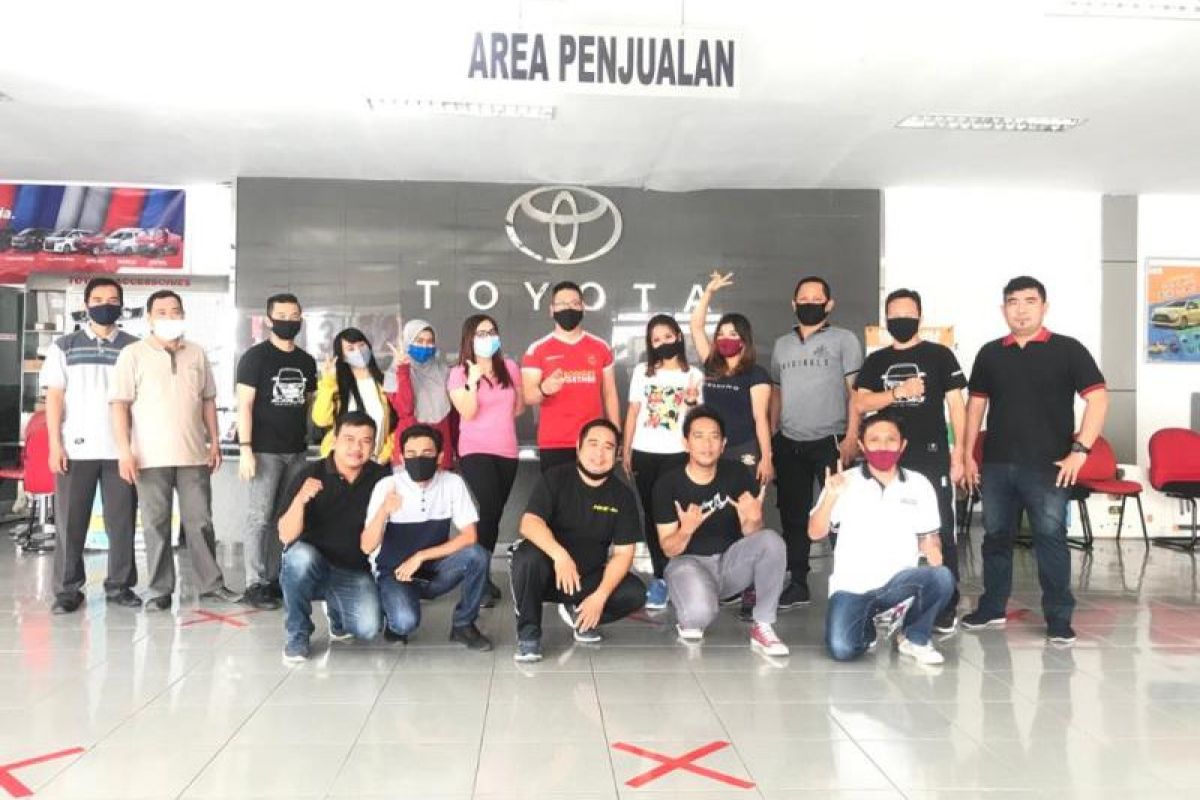 Online Sales Gathering (ONSEN) Hasrat Toyota capai target hingga ratusan SPK