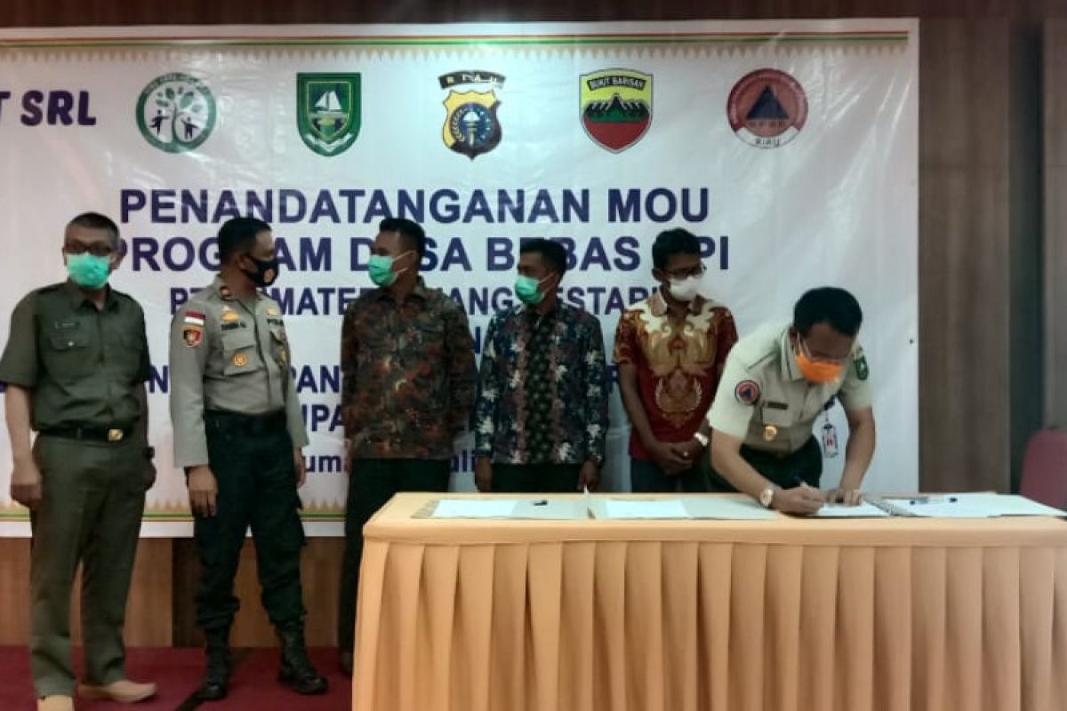 Dua Kelurahan Bengkalis dan PT SRL sepakati wujudkan Desa Bebas Api